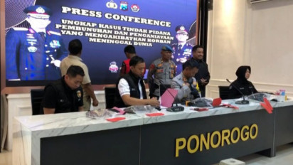 Sempat Kabur, Pelaku Penganiayaan hingga Korbannya Tewas di Ponorogo Akhirnya Menyerahkan Diri