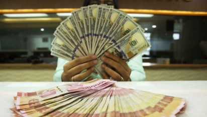 Rupiah Cenderung Terkoreksi Dipengaruhi dolar AS yang Rebound