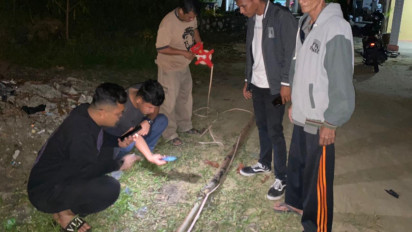 Hendak Mengganti Bendera Partai Gerindra, 3 Warga Tersengat Listrik 1 Meninggal Dunia