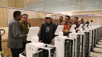 Menteri Hukum dan HAM Tinjau Kesiapan Autogate dan Ruang Kontrol TPI Ngurah Rai
