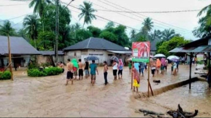 Banjir Genangi 2 Desa di Tapanuli Selatan