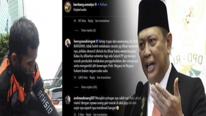 Viral, Berlagak Polisi, Petugas Dishub Ditabrak hingga Nemplok di Kap Mobil, Bamsoet: Emang Boleh?