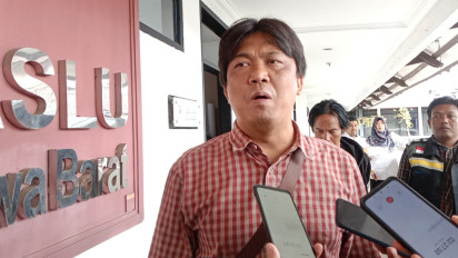 TPD Ganjar Mahfud Laporkan 13 Oknum Satpol PP Garut Deklarasi Dukung Gibran Ke Bawaslu Jabar