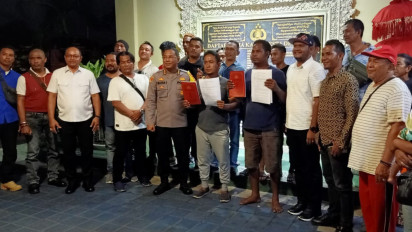 Kericuhan Malam Tahun Baru Sebabkan 3 Motor Pecalang Dibakar di Denpasar Berakhir Damai