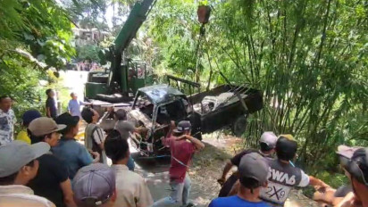 Mobil Pikap Terjun ke Jurang di Banyuwangi, Satu Balita Tewas 