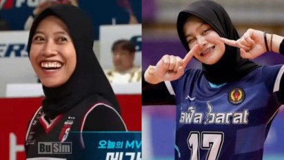 Inilah Wilda Nurfadhilah Atlet Voli Cantik yang Skillnya Tak Kalah Bagus dari Megawati Hangestri, Namun Bedanya Dia Masih Bermain di Liga Indonesia