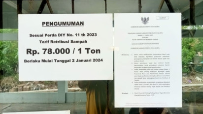 Naik 3 Kali Lipat, Tarif Retribusi Sampah di TPST Piyungan Jadi Rp 78 Ribu Per Ton