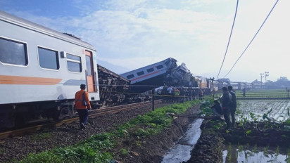 Dampak Kecelakaan Kereta Api di Cicalengka, Rute 2 KA Surabaya-Bandung Dialihkan