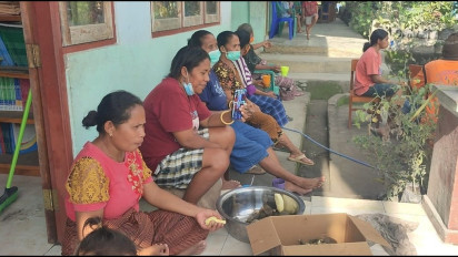 Pengungsi Gunung Api Lewotobi Kesulitan Air Bersih untuk MCK