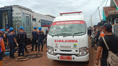 4 Korban Tewas Insiden KA Turangga Vs KA Bandung Raya Berhasil Dievakuasi Petugas