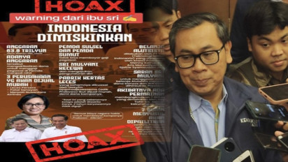Lagi, Prabowo dan Sri Mulyani Diserang Hoax, Stafsus Menkeu Bocorkan Datanya