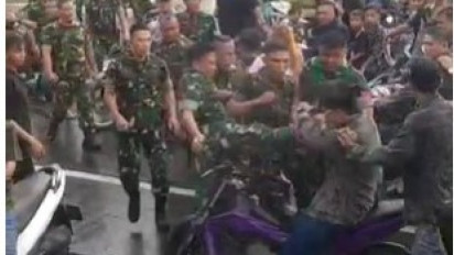 Ricuh di Depan Kodam XIII/Merdeka Manado Disebabkan Iring-iringan Pengantar Jenazah, Sejumlah Oknum TNI Terpancing Emosi