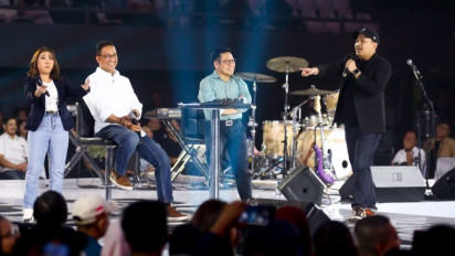 Blak-blakan! Kiky Saputri Roasting Anies Tanpa Takut di Kandang AMIN: Takut itu di Kandang Banteng