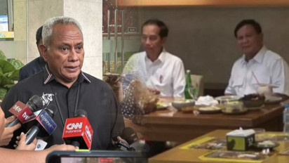 Seusai Makan Malam Berdua dengan Prabowo, PDIP sebut Jokowi Tak Netral, Komarudin Bawa-bawa Menkominfo