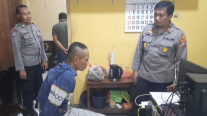 Nekat Jambret Kalung di Depan RS Bhayangkara, Pria asal Pasuruan Diamuk Massa