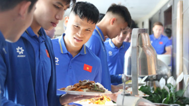 Vietnam Pamer Asupan Makanan Selama Persiapan Piala Asia