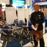 Kolaborasikan Desain dan Rekayasa, Seorang Profesor Ciptakan Sepeda Multiguna