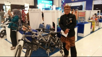 Kolaborasikan Desain dan Rekayasa, Seorang Profesor Ciptakan Sepeda Multiguna