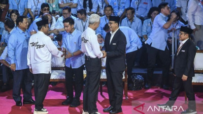 Gibran Dampingi Prabowo ke Lokasi Debat dari Rumah Kartanegara