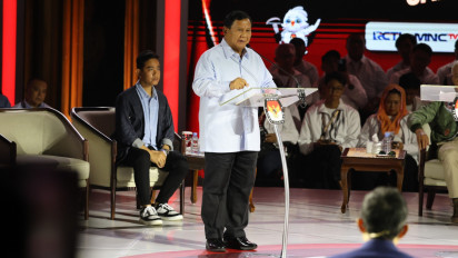 Debat Capres 2024, Prabowo: Agar Masyarakat Hidup Layak, Kekayaan Negara Harus Dijaga