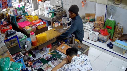 Pria Berkupluk Doyan Curi Handphone Resahkan Warga Medan