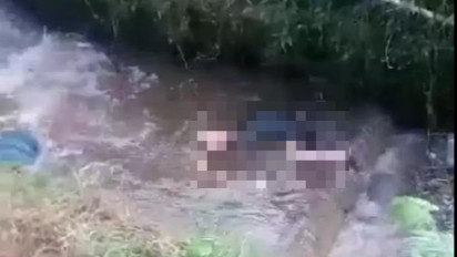 Mayat Remaja Penuh Luka di Bagian Kepala Ditemukan Warga Pujon Malang di Sungai Irigasi