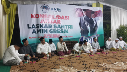 DPC PKB Gresik Akan Jatuhkan Sanksi ke Caleg yang Tak Pasang Gambar AMIN di Balihonya