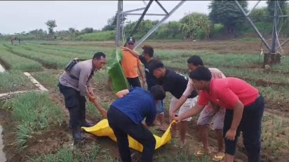Seorang Pria ODGJ di Brebes Nekat Terjun Bebas dari Tower Sutet