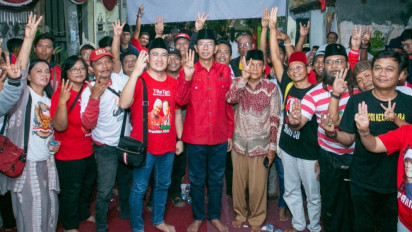 Relawan Tretan Ganjar-Mahfud Yakin Paslon yang Didukungnya Menang, Usai Nobar Debat Capres Ketiga