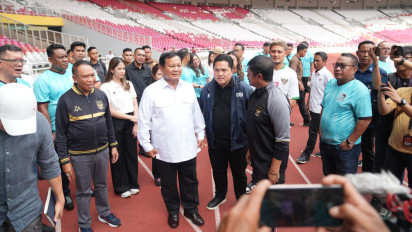 Singgung Komitmen Prabowo soal Sepak Bola Indonesia, Erick Thohir: Membangun Timnas Tidak Mudah