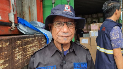 KPU Papua Mulai Distribusi Logistik Pemilu ke Empat Kabupaten dan Kota