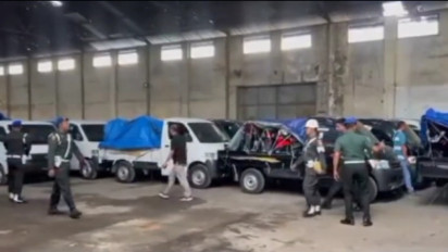 Ratusan Motor dan Mobil Bodong di Gudang TNI, Diduga Akan Diselundupan ke Negara Tetangga Timor Leste