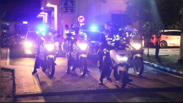 Polisi Gelar Patroli Blue Light, Ciptakan Situasi Aman dan Tentram di Nganjuk