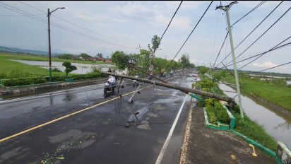 Kota Sumenep Diterjang Angin Puting Beliung, Dua Kecamatan Terancam Lumpuh Total