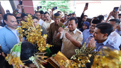 Prabowo Soal Nilai 11 dari 100: Alhamdulillah, Itu Luar Biasa