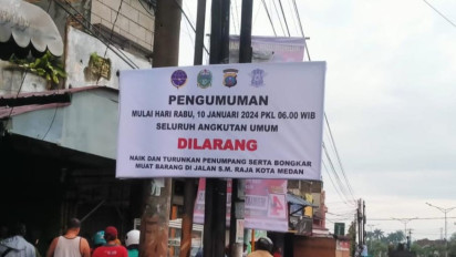 Kerap Bikin Macet, Bus dan Angkutan Umum yang Naik dan Turunkan Penumpang di Jalan SM Raja Medan Akan Ditindak!