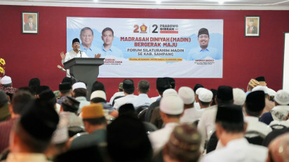 Dukungan ke Prabowo-Gibran Mengalir, Ini Aspirasi dari Guru Madrasah Diniyah di Sampang