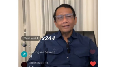 Mahfud MD Live TikTok, Cerita Gaya Pacaran Saat Kuliah di Yogyakarta