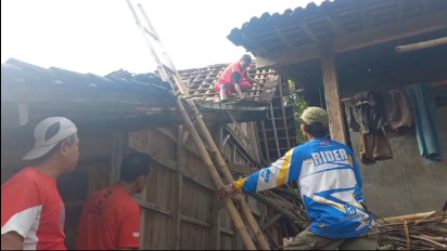 Puluhan Rumah di Kabupaten Semarang Rusak Diterjang Angin Kencang