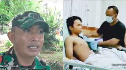 Padahal Tak Ada Hubungan Keluarga, Anggota TNI ini Ikhlas Rawat Anak Yatim Piatu, Sambil Menangis Sesenggukan Bilang ..