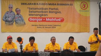 Muncul Kelompok Kaukus Muda Beringin 03 Dukung Ganjar-Mahfud di Pilpres 2024