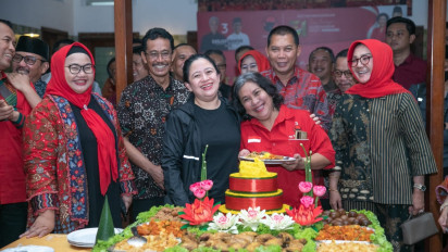 Syukuran HUT ke 51 PDIP di Solo, Puan Maharani Sebut PDIP Sedang Menghadapi Ujian Kesetiaan