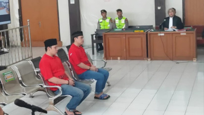 Kasus Pembunuhan Adik Bupati Muratara, 2 Terdakwa Kompak Minta Maaf ke Keluarga Korban