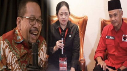 Sebut Puan Belum Total Dukung Ganjar, Qodari Singgung Makan Malam Jokowi dengan Prabowo