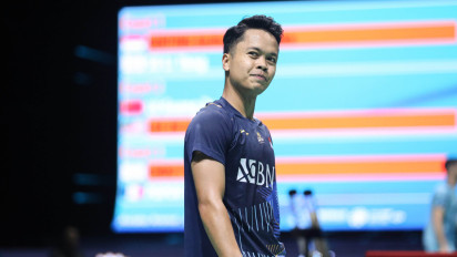 Tersingkir di Malaysia Open 2024, Anthony Sinisuka Ginting Akui Intensitas Tinggi Hadapi Wakil China