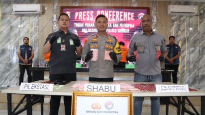 6 Pengedar Narkoba Ditangkap Polisi di Kepri, Ngaku Diupah Rp15 Juta