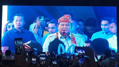 Singgung Nilai yang Diberikan Anies Saat Debat, Prabowo : Emak-emak Sudah Bersama Saya