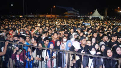 Potret Pesta Rakyat Ganjar-Mahfud Purwokerto Membeludak