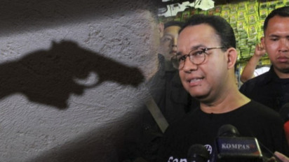 Mengerikan! Detik-detik Anies Diancam Ditembak saat Live TikTok, Begini Tanggapan Polisi
