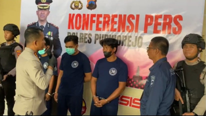 Polisi Ringkus Tiga Tersangka Kasus Pencurian Truk di Pinggir Sungai Bogowonto Purworejo